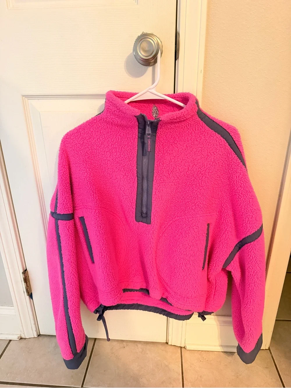 Free People Mountain High Half- Zip Fleece!!